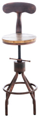 2er Set Barhocker Hanam - bronze