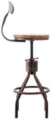 2er Set Barhocker Hanam - bronze