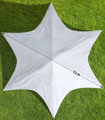 Sternzelt 12 m - weiß