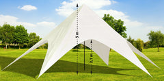 Sternzelt 12 m - creme