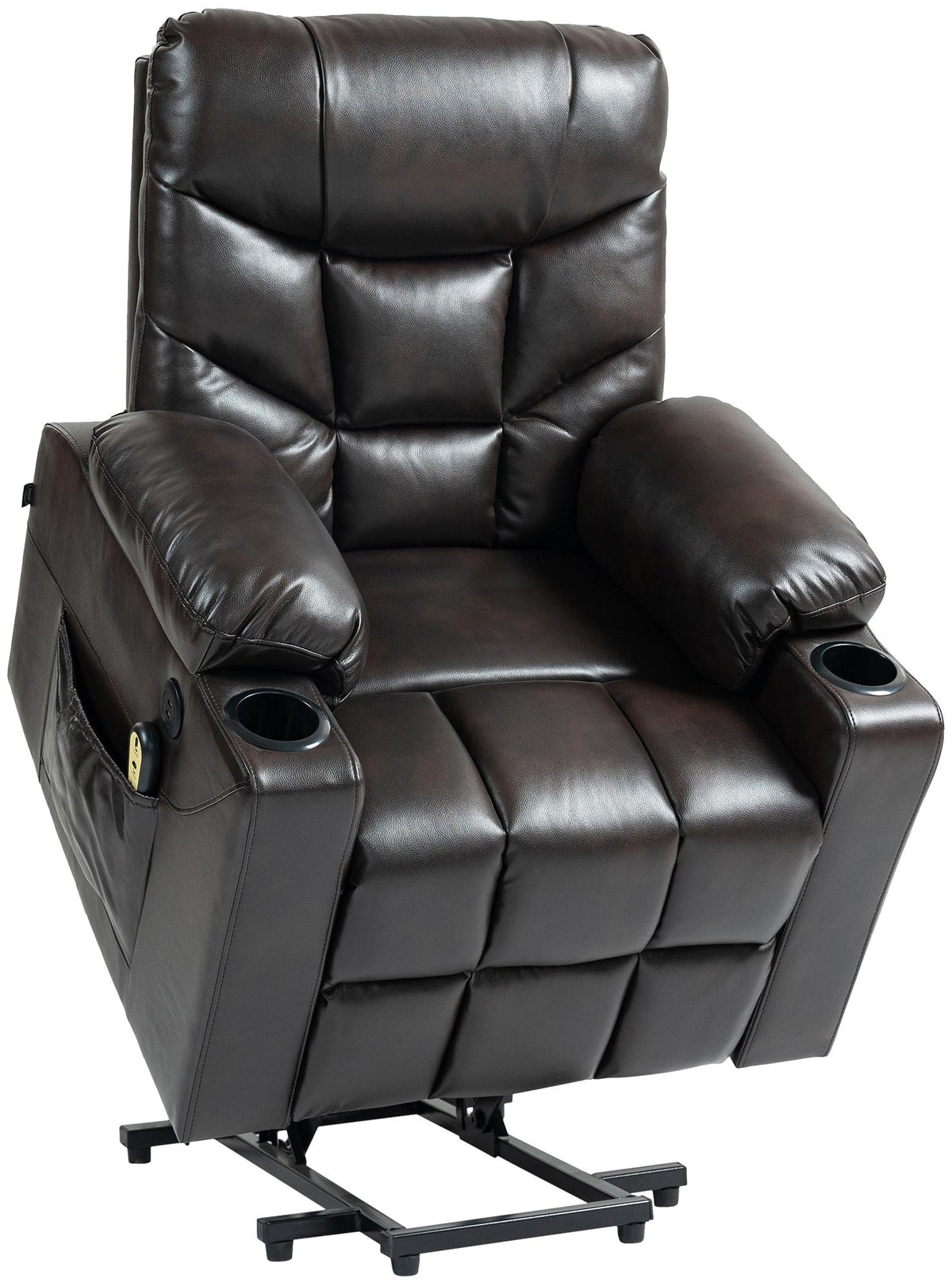 Sessel Andover Kunstleder - braun