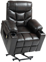 Sessel Andover Kunstleder - braun