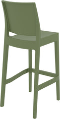 2er Set Barhocker Maya - oliv