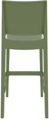 2er Set Barhocker Maya - oliv