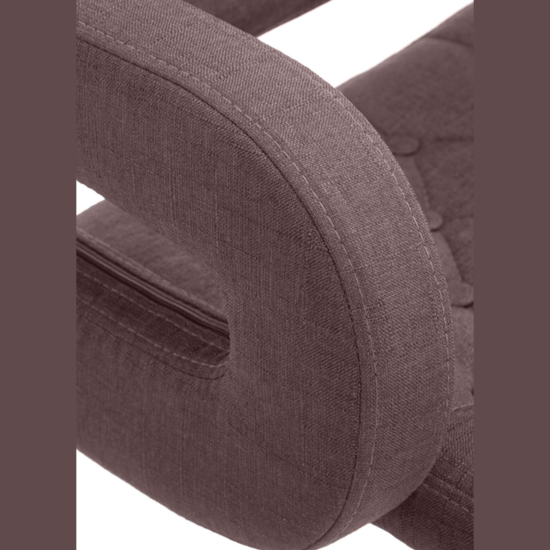 Barhocker Dublin STOFF C - braun - InfinityMarket