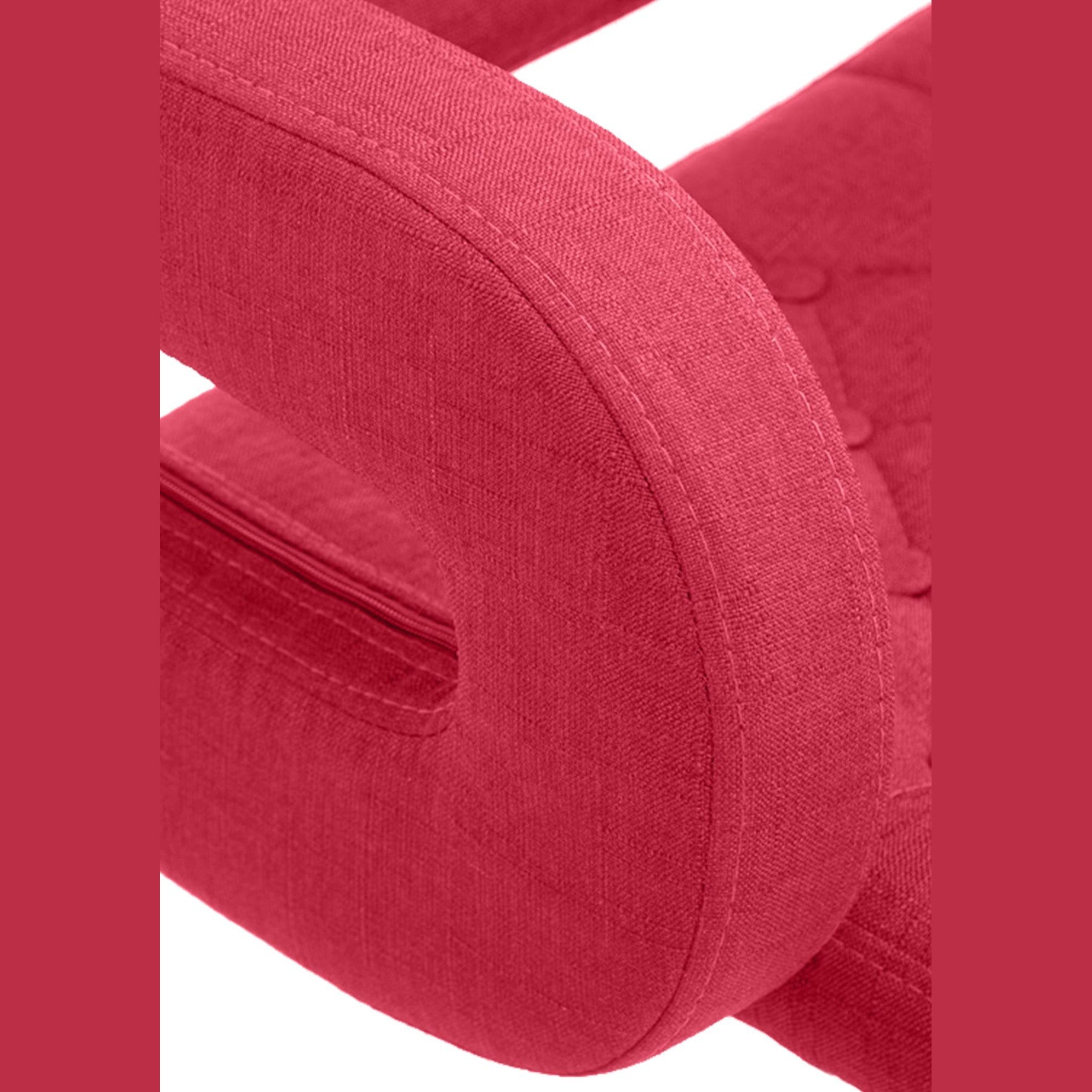 Barhocker Dublin STOFF C - rot - InfinityMarket