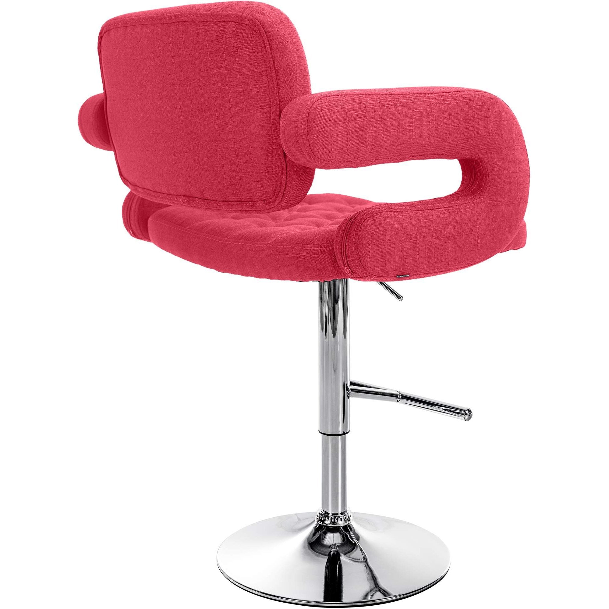 Barhocker Dublin STOFF C - rot - InfinityMarket