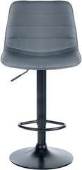 2er Set Barhocker Lex Kunstleder B - grau