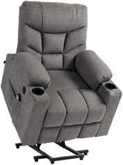Sessel Andover Stoff - grau