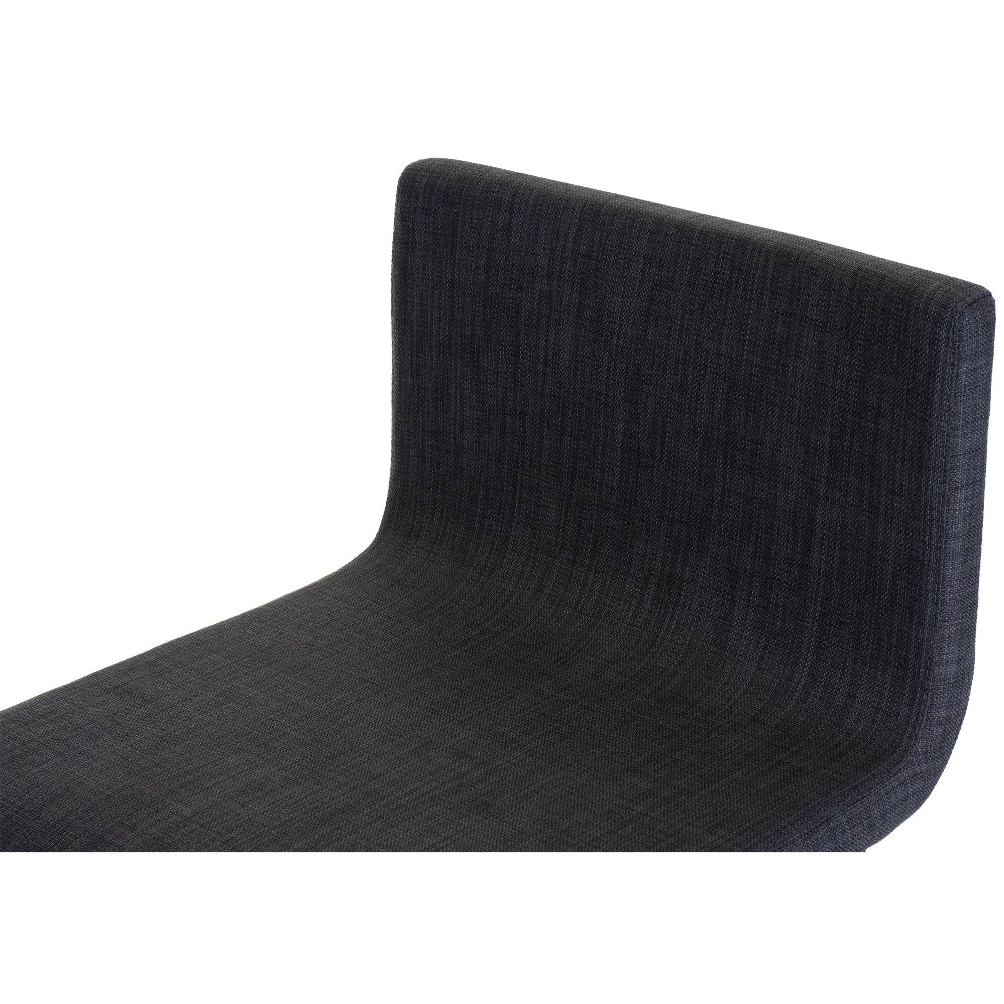 Barhocker Limon E STOFF - dunkelgrau - InfinityMarket
