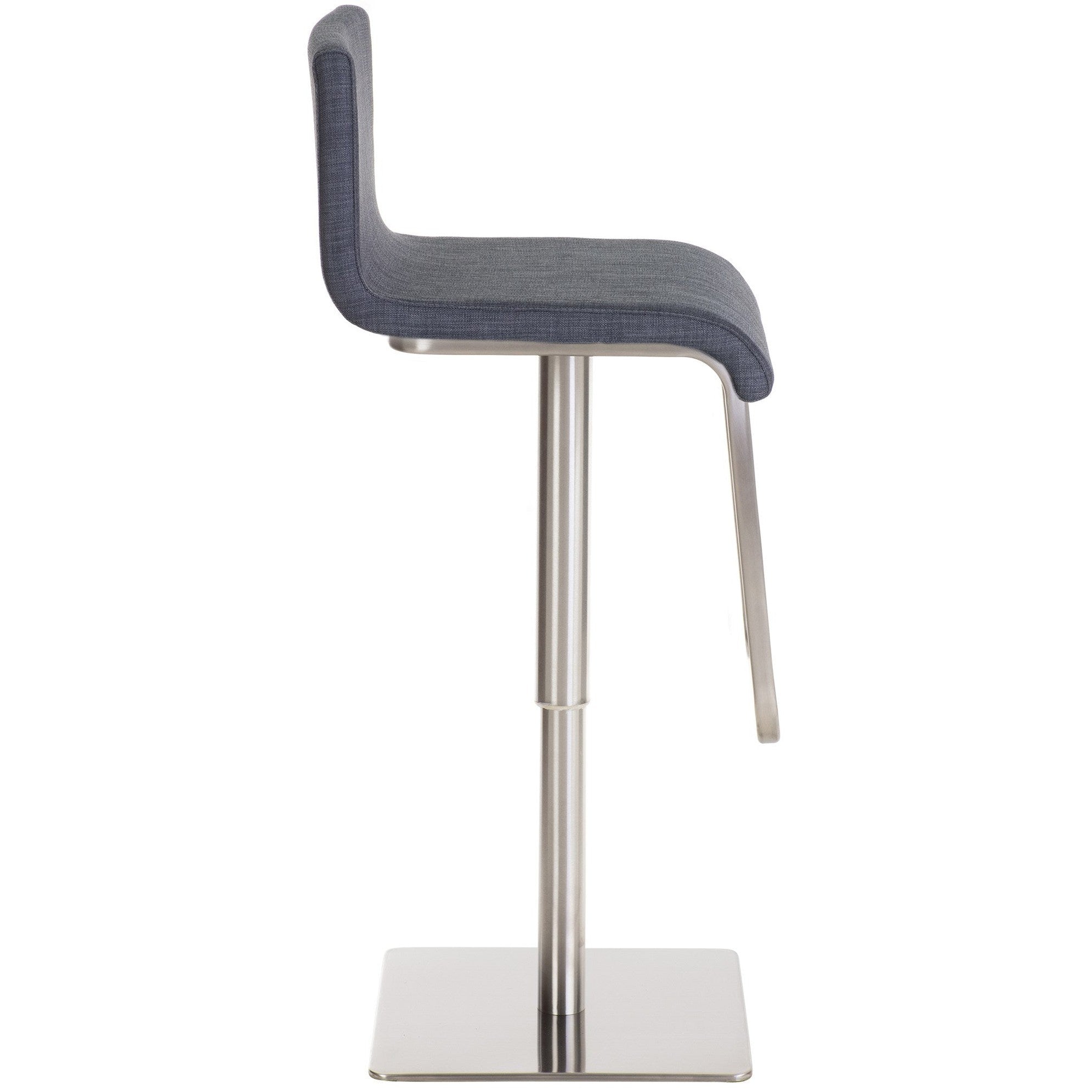 Barhocker Limon E STOFF - dunkelgrau - InfinityMarket