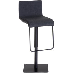 Barhocker Limon B Stoff - dunkelgrau - InfinityMarket