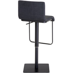 Barhocker Limon B Stoff - dunkelgrau - InfinityMarket