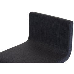 Barhocker Limon B Stoff - dunkelgrau - InfinityMarket