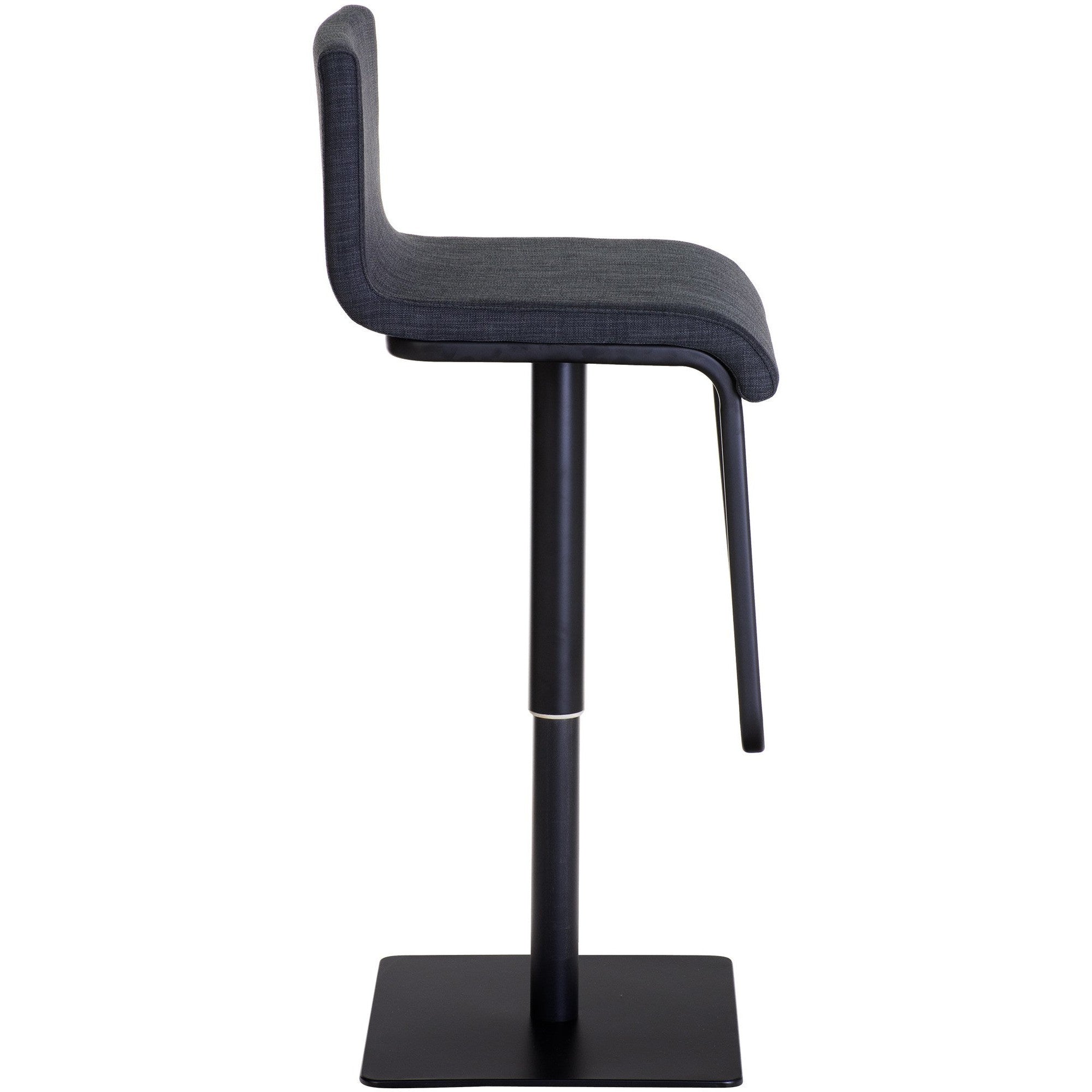 Barhocker Limon B Stoff - dunkelgrau - InfinityMarket