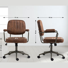 Bürostuhl Natrona - cognac