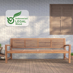 Teakbank Halden 240 cm - teak