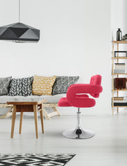 Lounger Dublin Stoff - rot