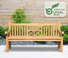 Teakbank Florida 180 cm - teak