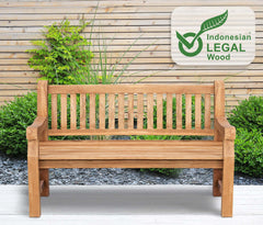 Teakbank Jackson V2 150 cm - teak