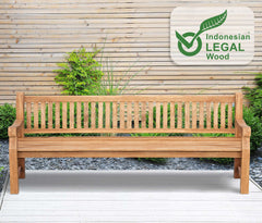 Teakbank Jackson V2 240 cm - teak