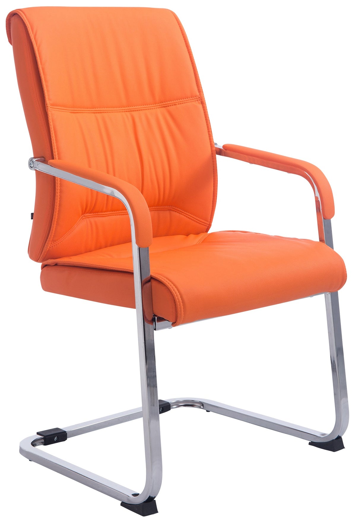 XL Besucherstuhl Anubis - orange by Dropshipping-Europe – Bürostühle