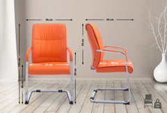XL Besucherstuhl Anubis - orange