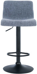 Barhocker Hoover Stoff B - blau