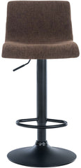 Barhocker Hoover Stoff B - braun