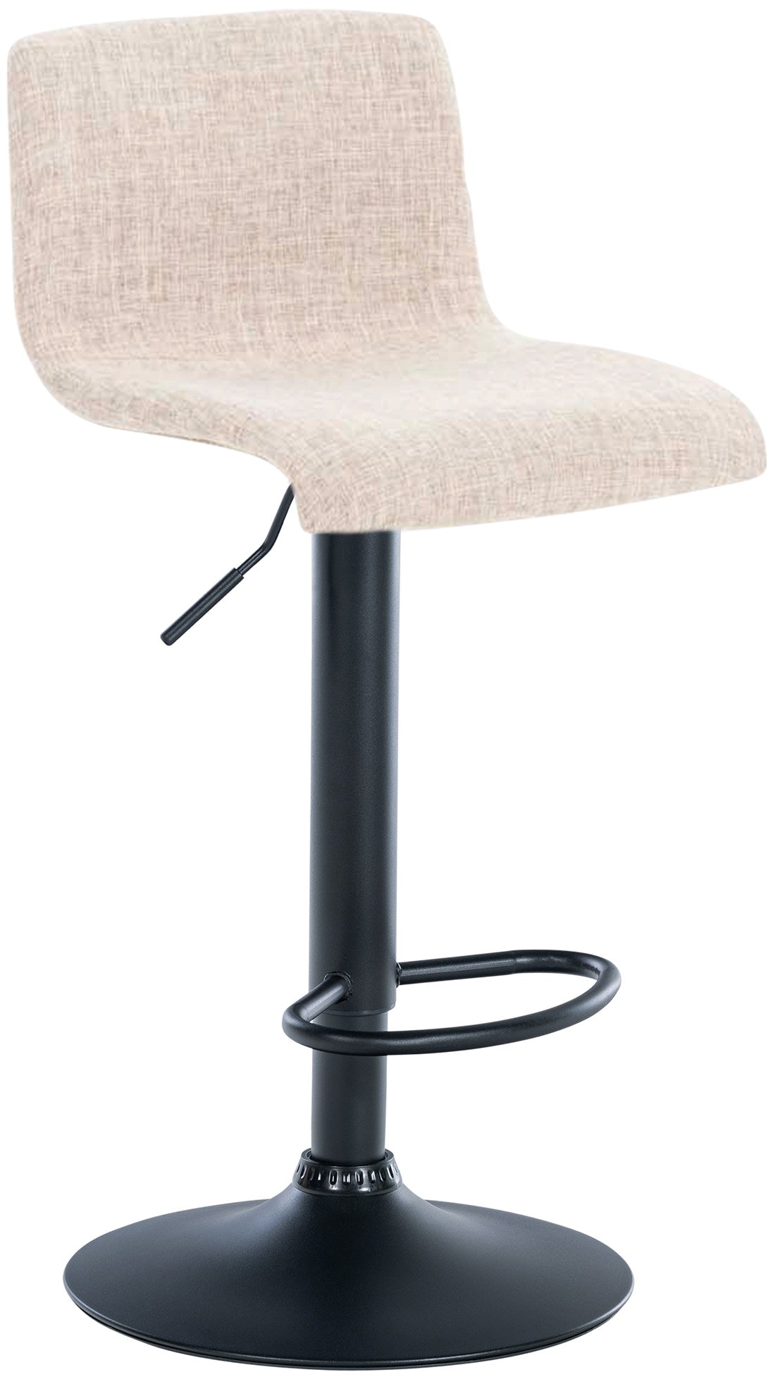 Barhocker Hoover Stoff B - creme