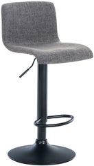 Barhocker Hoover Stoff B - hellgrau
