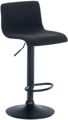 Barhocker Hoover Stoff B - schwarz
