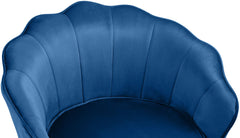 Stuhl Rosita Samt - blau