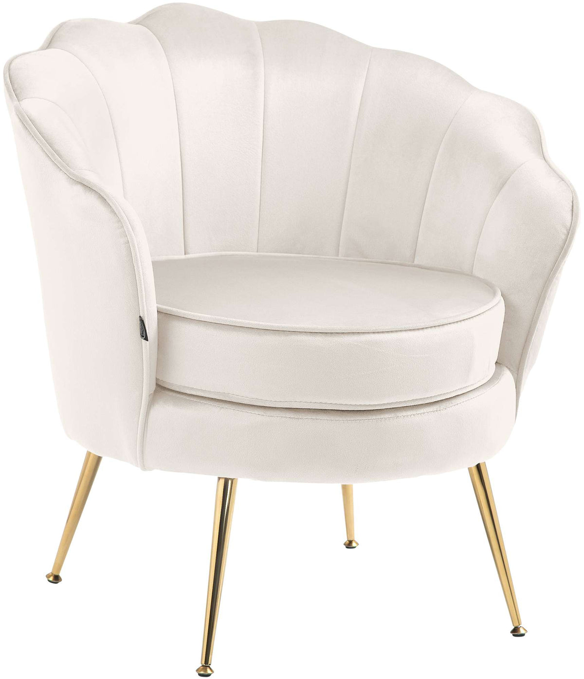 Stuhl Rosita Samt - creme