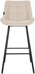 Barhocker Weston Kunstleder - creme