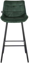 Barhocker Weston Samt - dunkelgr�n
