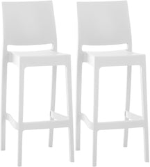 2er Set Barhocker Maya - wei�