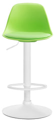 Barhocker Kiel Kunstleder wei� - gr�n
