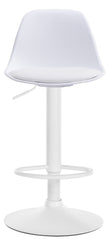 Barhocker Kiel Kunstleder wei� - wei�