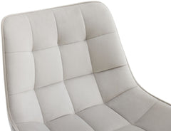 Barhocker Dartford Samt - grau