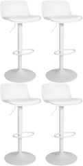 4er Set Barhocker Almada Kunstleder - wei�
