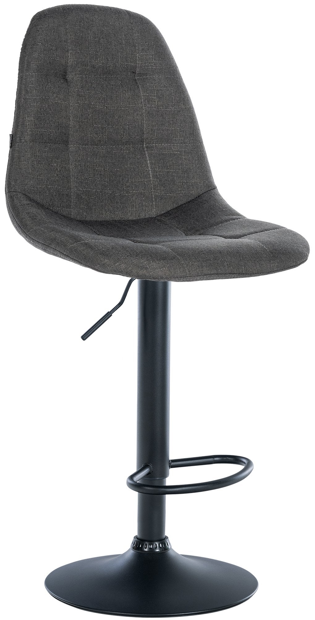 Barhocker Elmore Stoff B - dunkelgrau