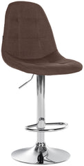 Barhocker Elmore Stoff C - braun