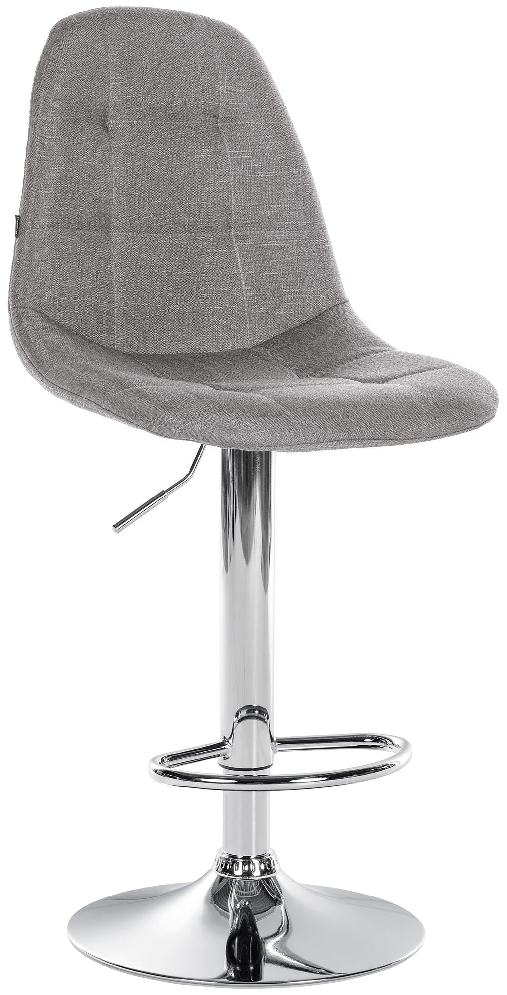 Barhocker Elmore Stoff C - grau