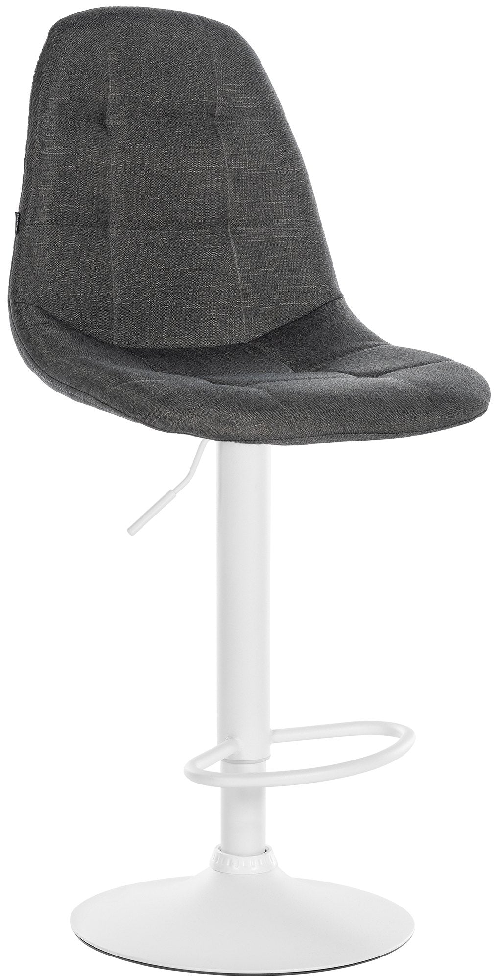 Barhocker Elmore Stoff W - dunkelgrau