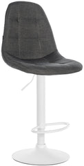 Barhocker Elmore Stoff W - dunkelgrau