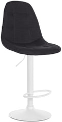 Barhocker Elmore Stoff W - schwarz