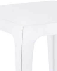 Beistelltisch Queen - weiß glanz - InfinityMarket