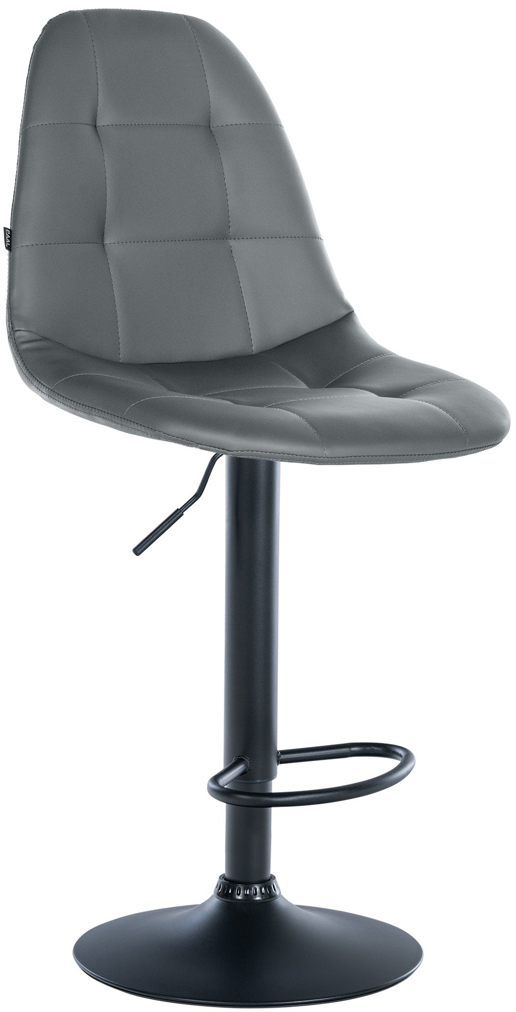Barhocker Elmore Kunstleder B - grau