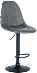 Barhocker Elmore Kunstleder B - grau